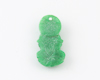 Jadeite (type-A) Guan Yin amulet