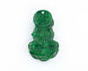 Jadeite (type-A) Guan Yin amulet