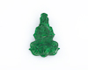 Jadeite (type-A) Guan Yin amulet