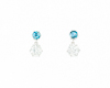 Zircon earrings