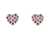 Ruby earrings