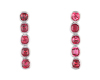 Spinel earrings