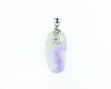 Jadeite (type-A) carving and blue sapphire pendant