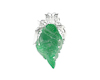 Jadeite (type-A) carving pendant