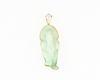 Jadeite (type-A) carving and diamond pendant