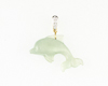 Jadeite (type-A) carving and diamond pendant