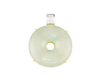 Jadeite (type-A) carving and diamond pendant