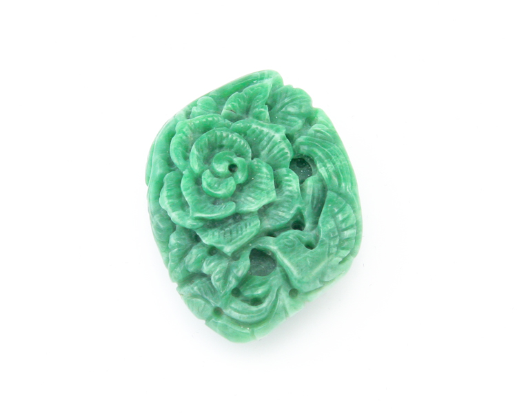 Jadeite (type-A) flower - Click Image to Close