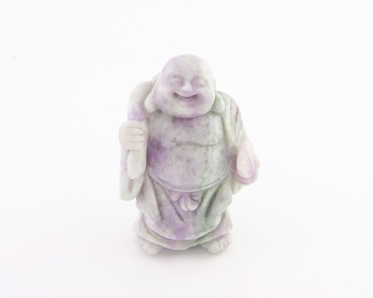 Jadeite (type-A) Budai statue - Click Image to Close