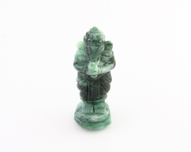 Jadeite (type-A) Ganesha statue - Click Image to Close