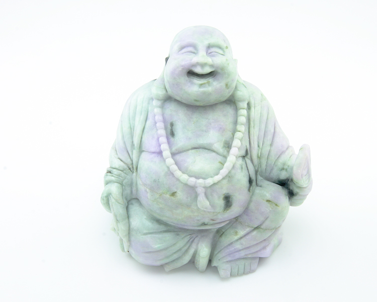 Jadeite (type-A) Buddha - Click Image to Close