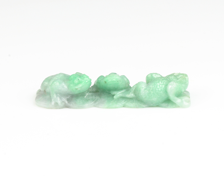 Jadeite (type-A) frogs - Click Image to Close