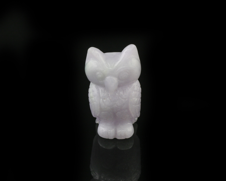 Jadeite (type-A) owl - Click Image to Close