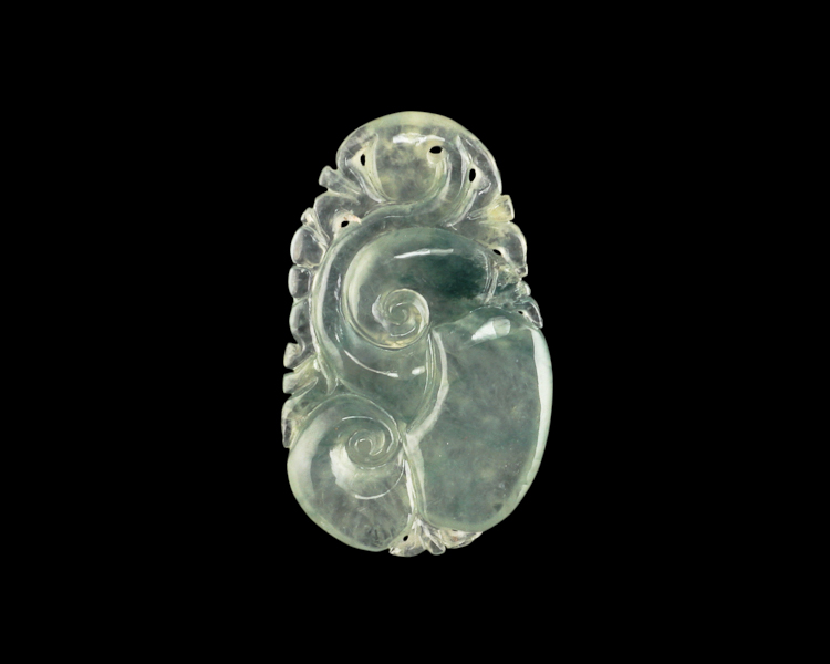 Jadeite (type-A) leaf - Click Image to Close