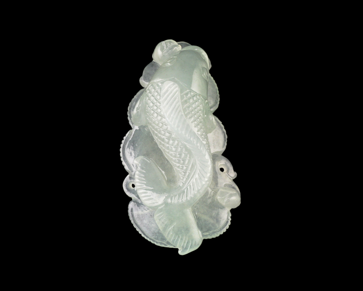 Jadeite (type-A) fish - Click Image to Close