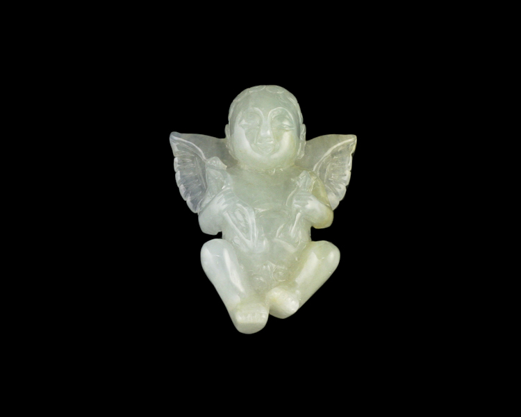 Jadeite (type-A) cupid - Click Image to Close