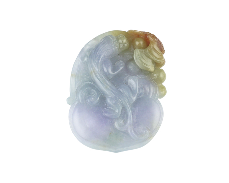 Jadeite (type-A) Ghilen amulet - Click Image to Close