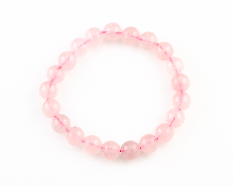 Quartz bead bracelet - Click Image to Close