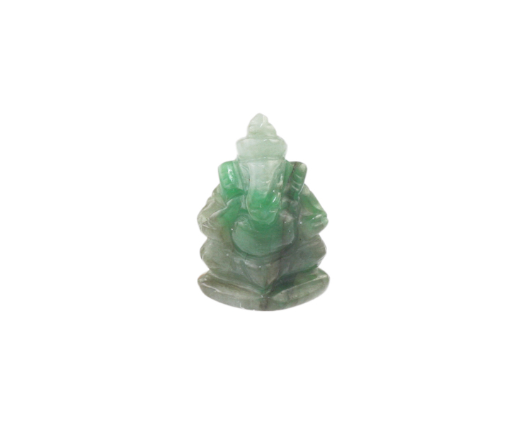 Jadeite (type-A) Ganesha statue - Click Image to Close