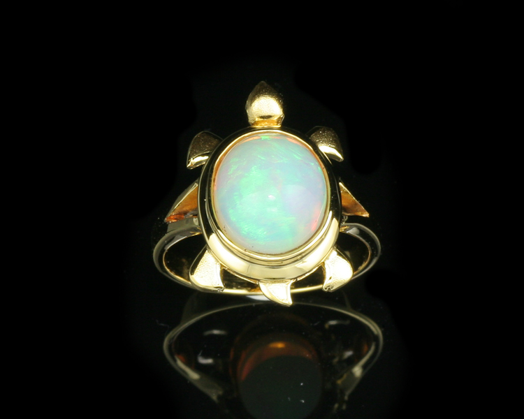 Opal ring - Click Image to Close