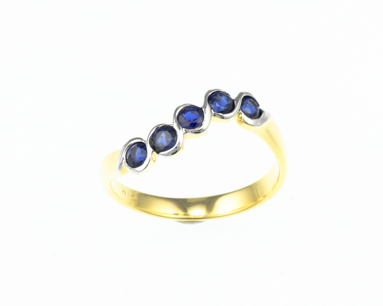 Blue sapphire ring - Click Image to Close