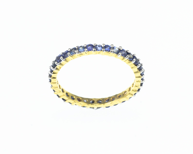 Blue sapphire ring - Click Image to Close