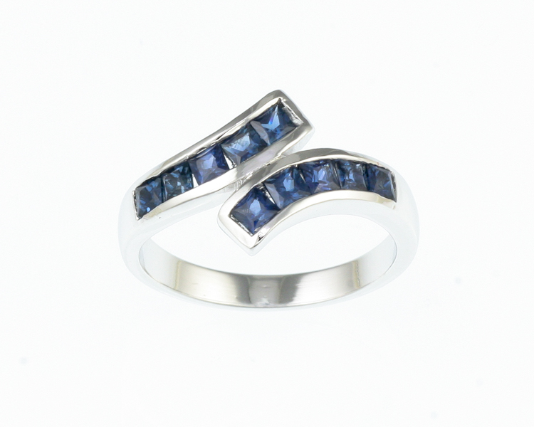 Blue sapphire ring - Click Image to Close