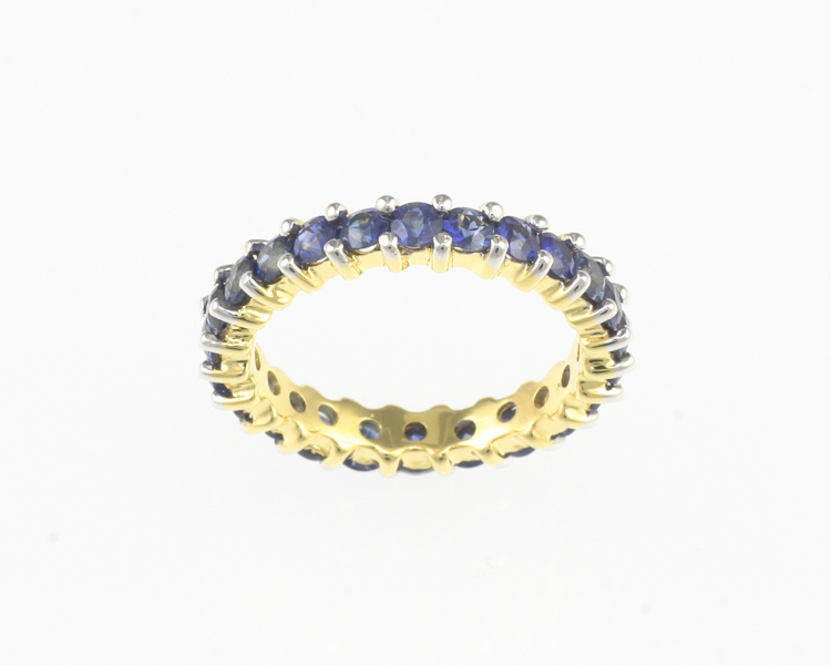 Blue sapphire ring - Click Image to Close