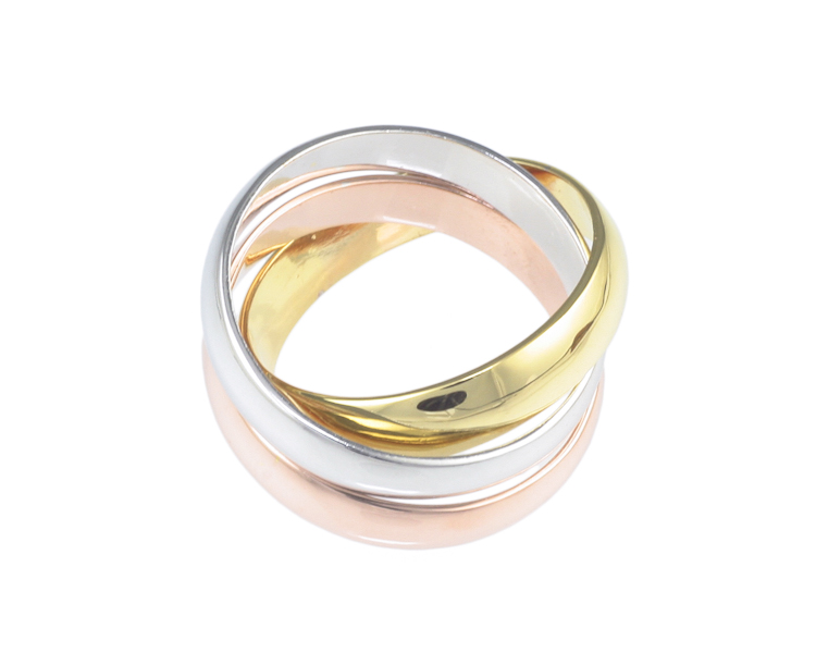 Yellow gold ring - Click Image to Close