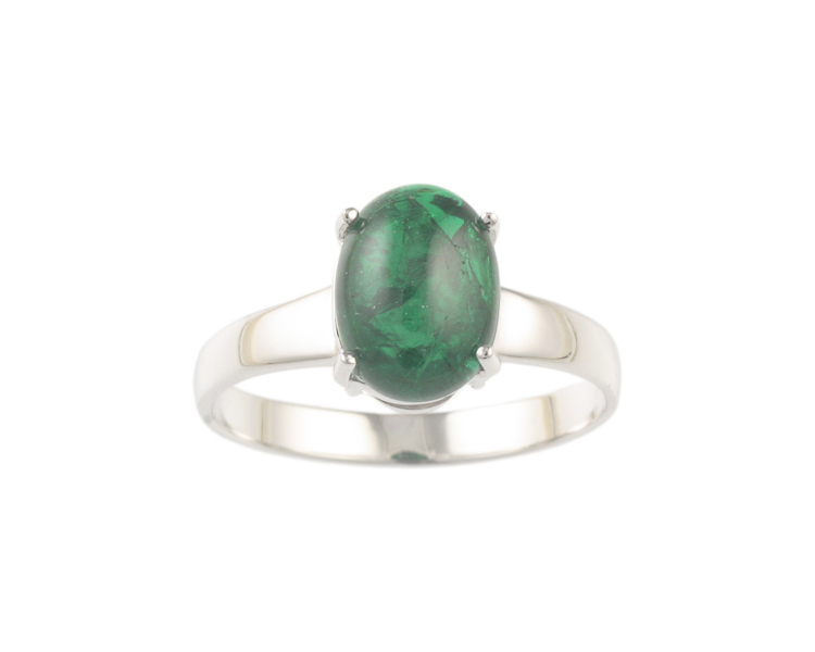 Tsavorite garnet ring - Click Image to Close