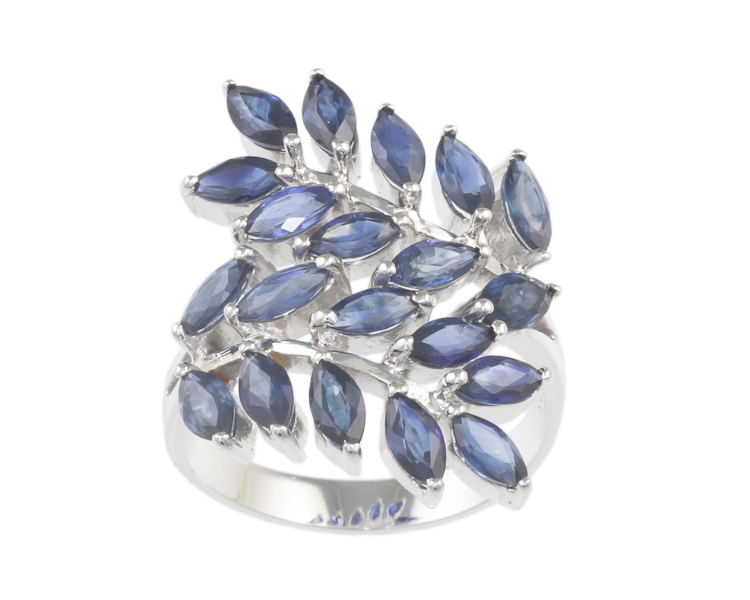 Blue sapphire ring - Click Image to Close