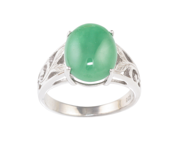 Jadeite (type-A) ring - Click Image to Close