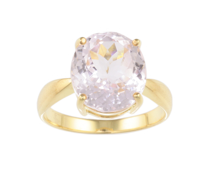 Kunzite ring - Click Image to Close