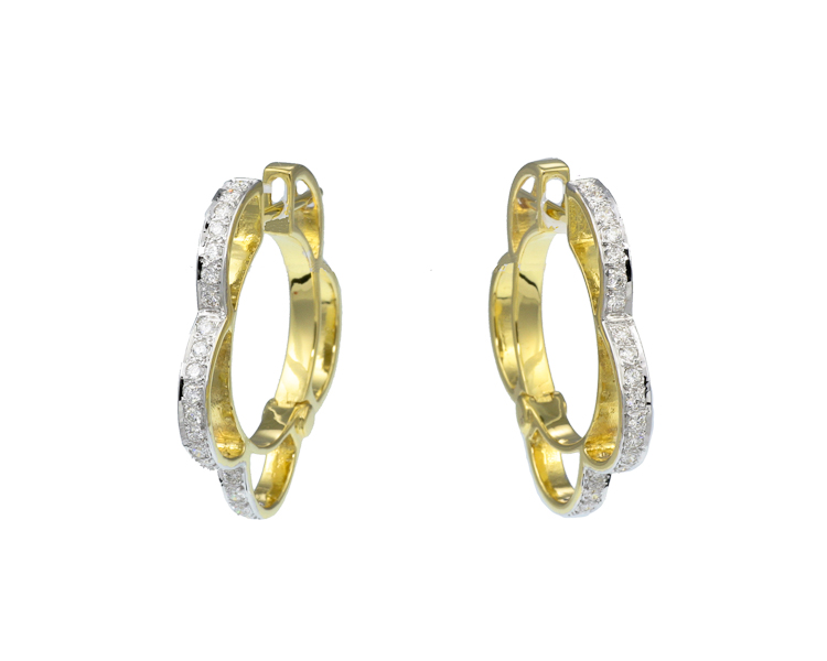 Diamond earrings - Click Image to Close