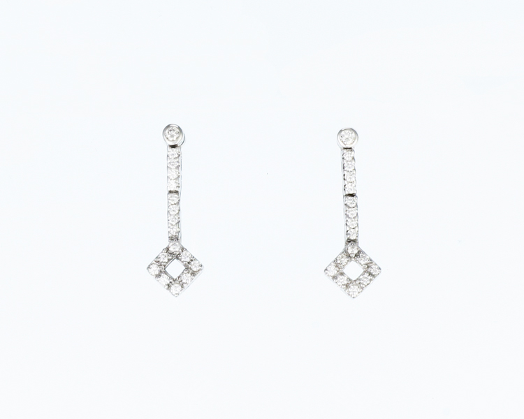 Diamond earrings - Click Image to Close