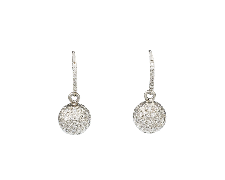 Diamond earrings - Click Image to Close