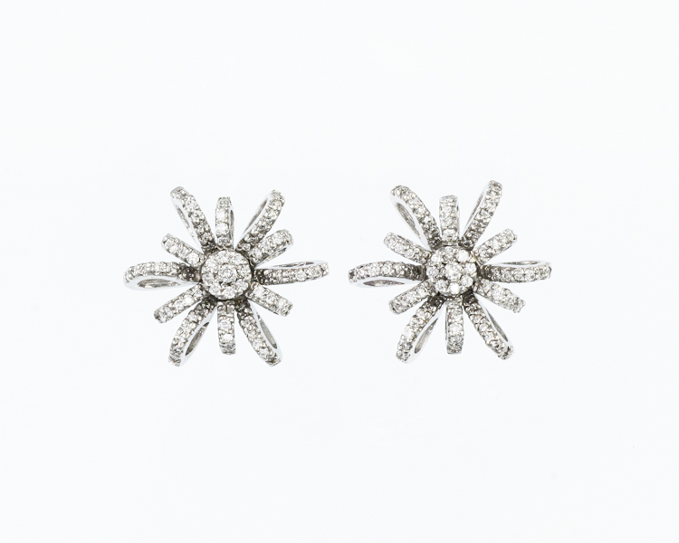 Diamond earrings - Click Image to Close