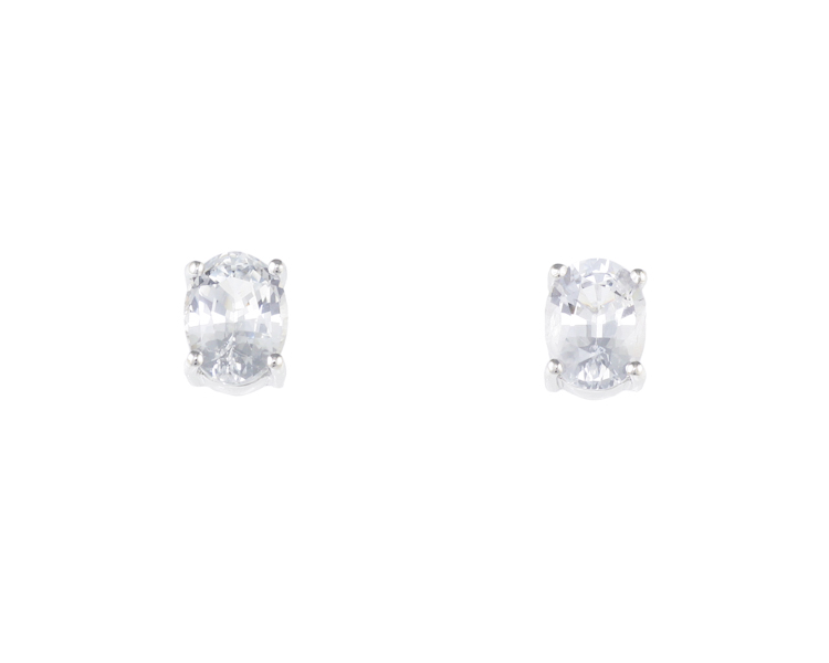 Sapphire earrings - Click Image to Close