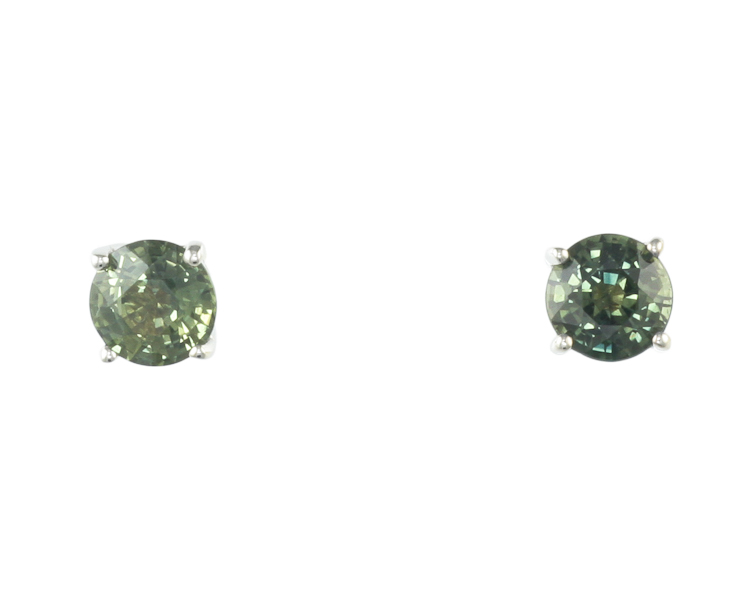 Sapphire earrings - Click Image to Close