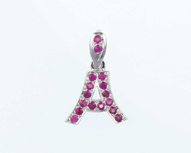 Ruby pendant - Click Image to Close