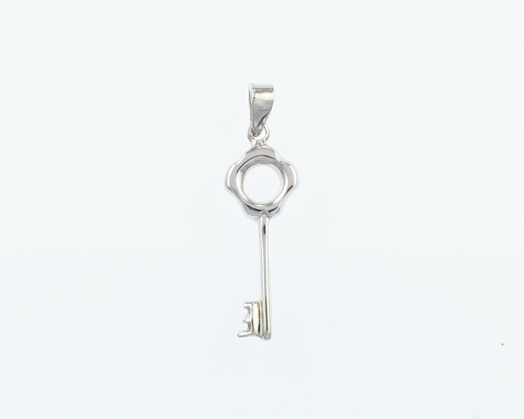 White gold pendant - Click Image to Close