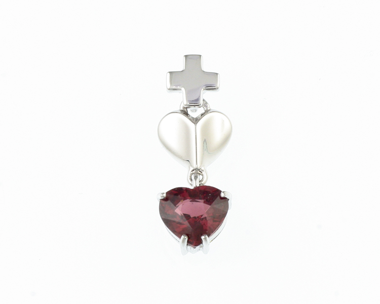 Garnet pendant - Click Image to Close