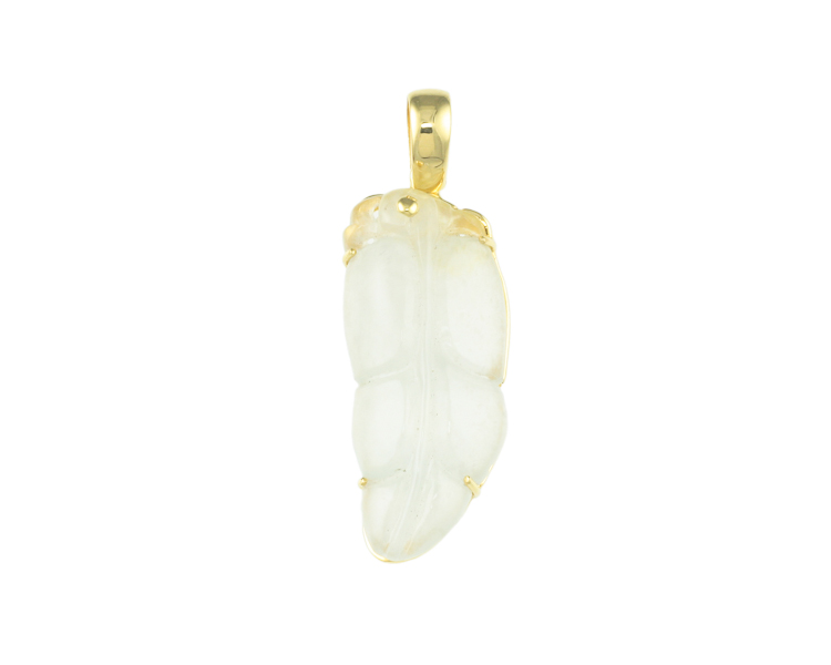 Jadeite (type-A) carving pendant - Click Image to Close