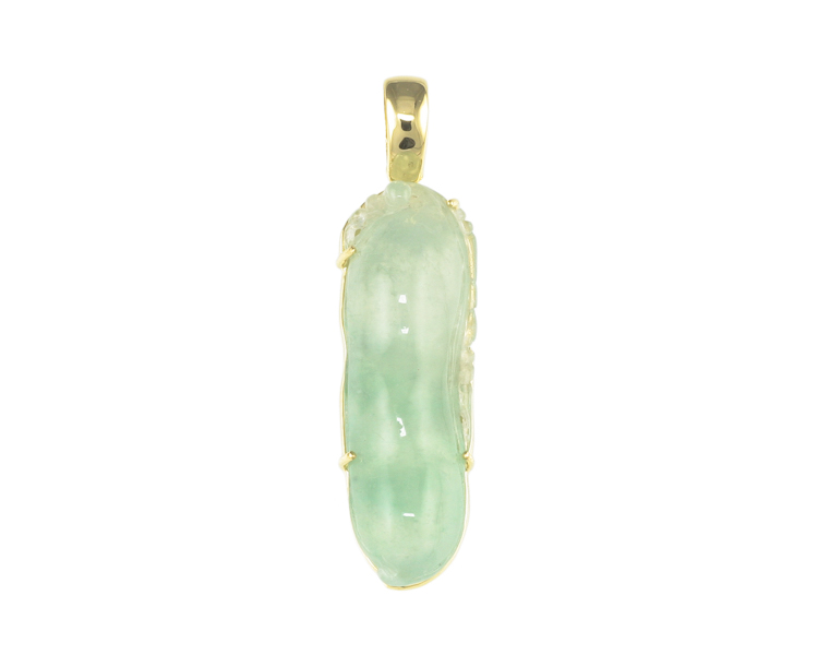 Jadeite (type-A) carving pendant - Click Image to Close