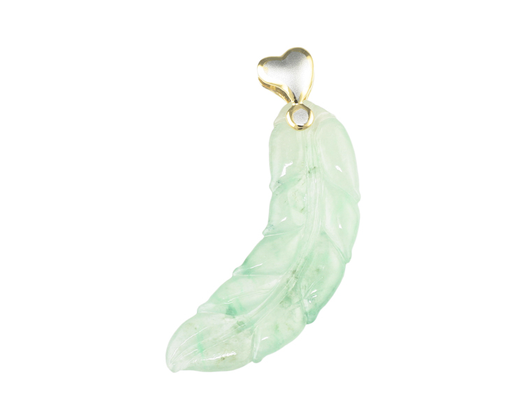 Jadeite (type-A) carving pendant - Click Image to Close