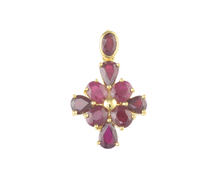 Ruby pendant - Click Image to Close