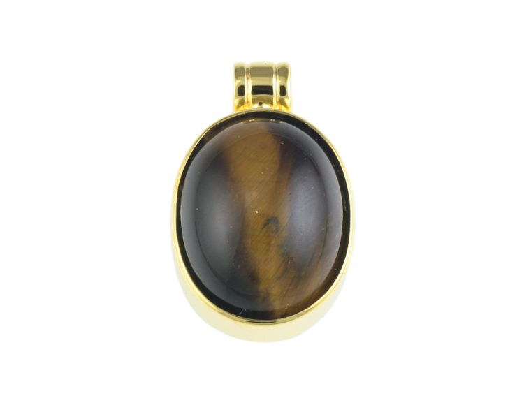 Tiger's eye pendant - Click Image to Close