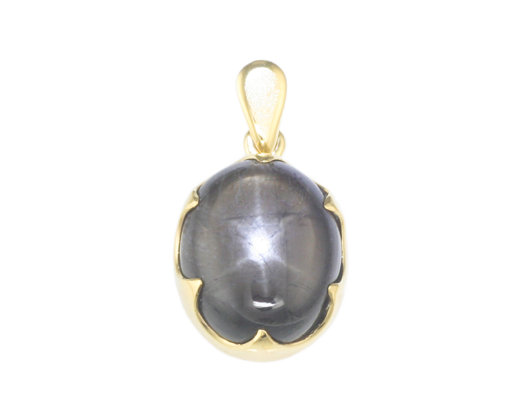 Star sapphire pendant - Click Image to Close