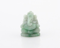 Jadeite (type-A) Ganesha statue