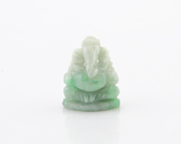 Jadeite (type-A) Ganesha statue